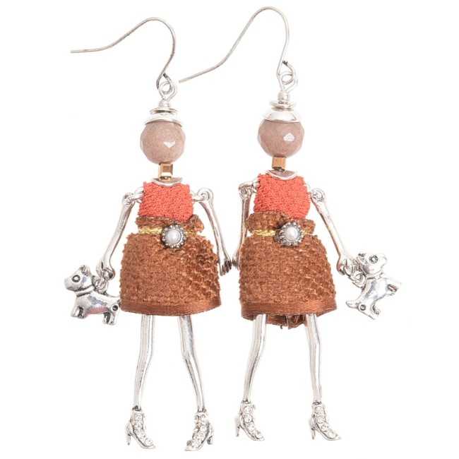 PENDIENTES COLGANTE MUÑECA