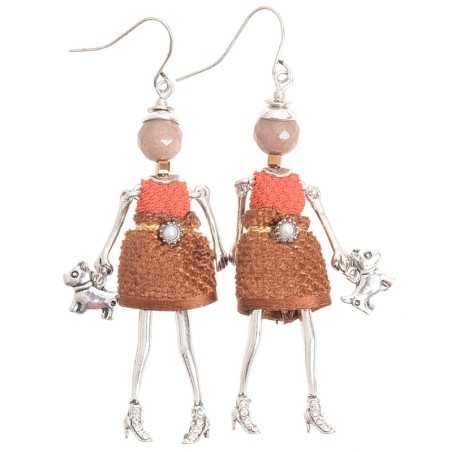 PENDIENTES COLGANTE MUÑECA