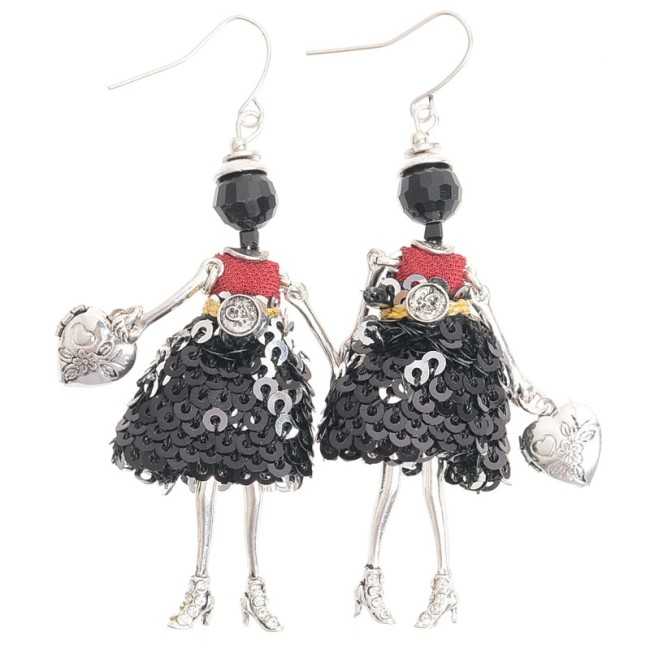 PENDIENTES COLGANTE MUÑECA