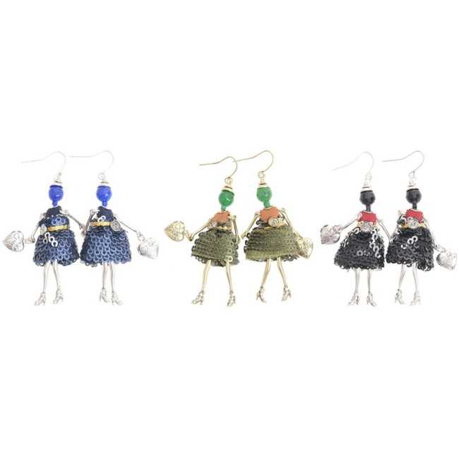 PENDIENTES COLGANTE MUÑECA