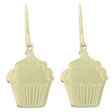 PENDIENTES ACERO MUFFIN