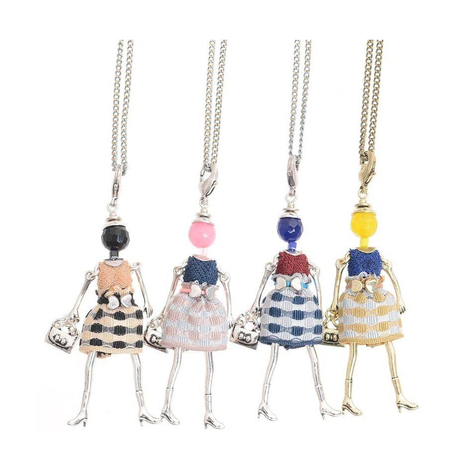 COLLAR LARGO COLG. MUÑECA MINI