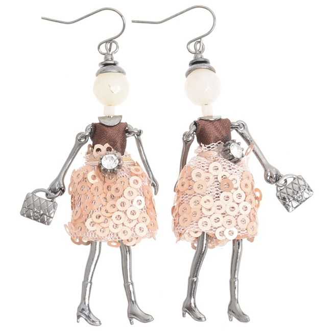 PENDIENTES COLGANTE MUÑECA