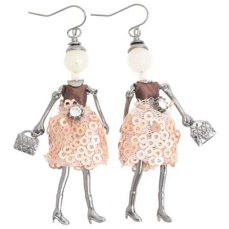 PENDIENTES COLGANTE MUÑECA
