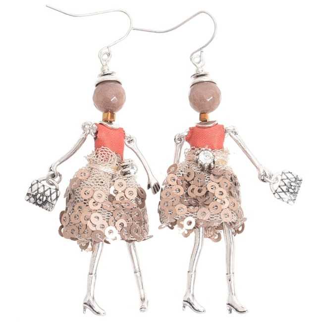 PENDIENTES COLGANTE MUÑECA