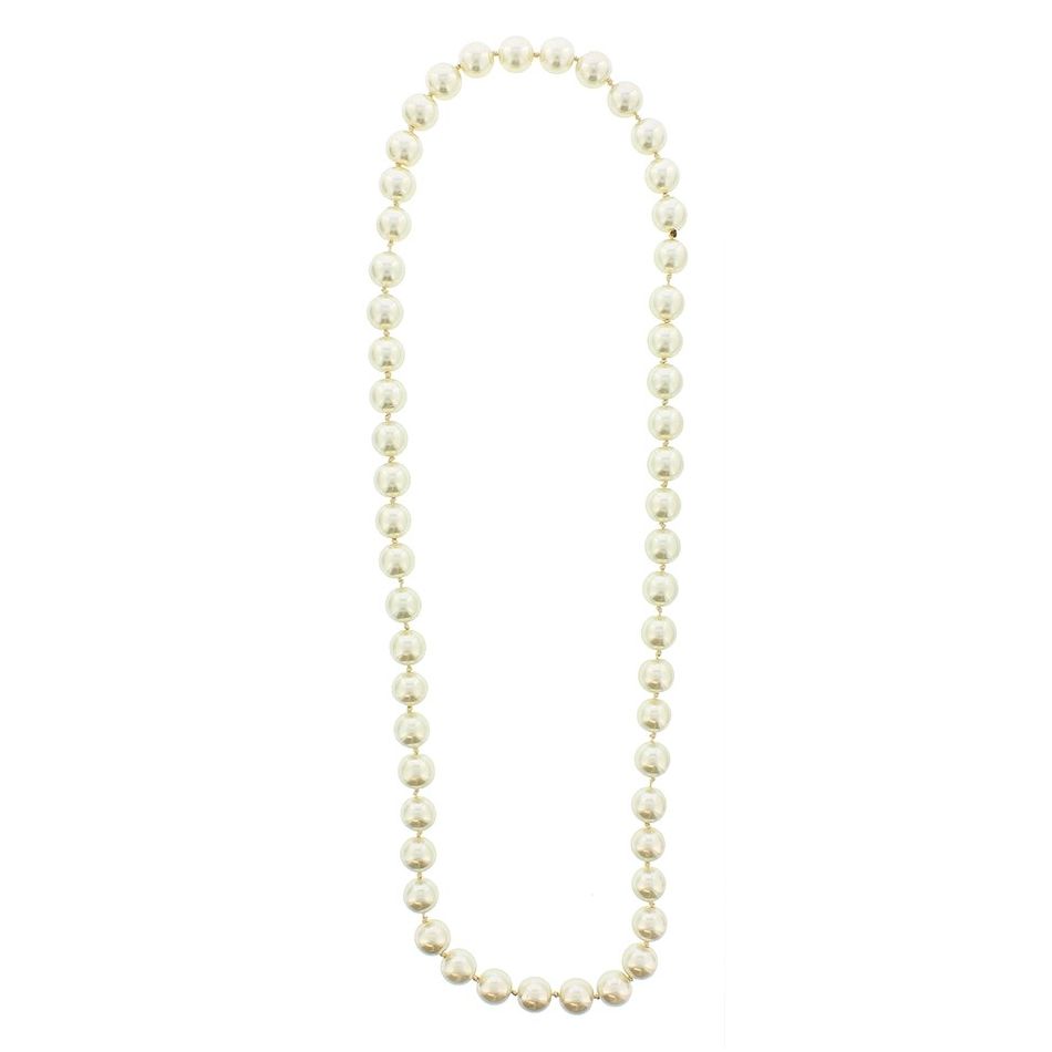 COLLAR LARGO PERLA CRISTAL 90CM*16MM