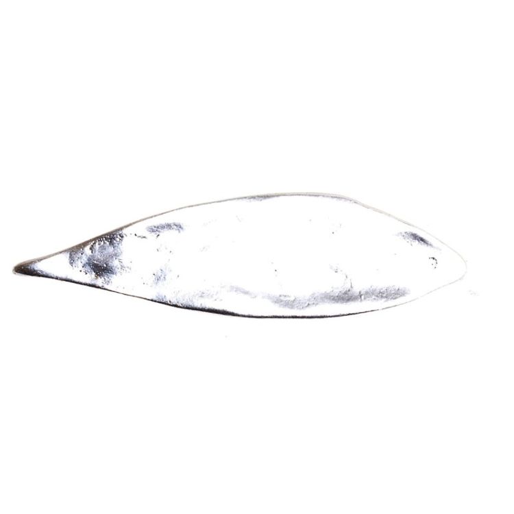 METAL LEAF BROOCH