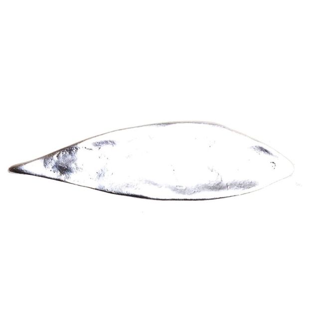 BROCHE HOJA METAL