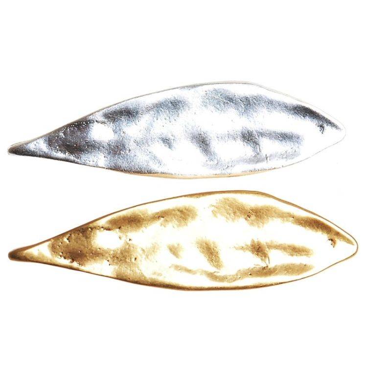 BROCHE HOJA METAL 2