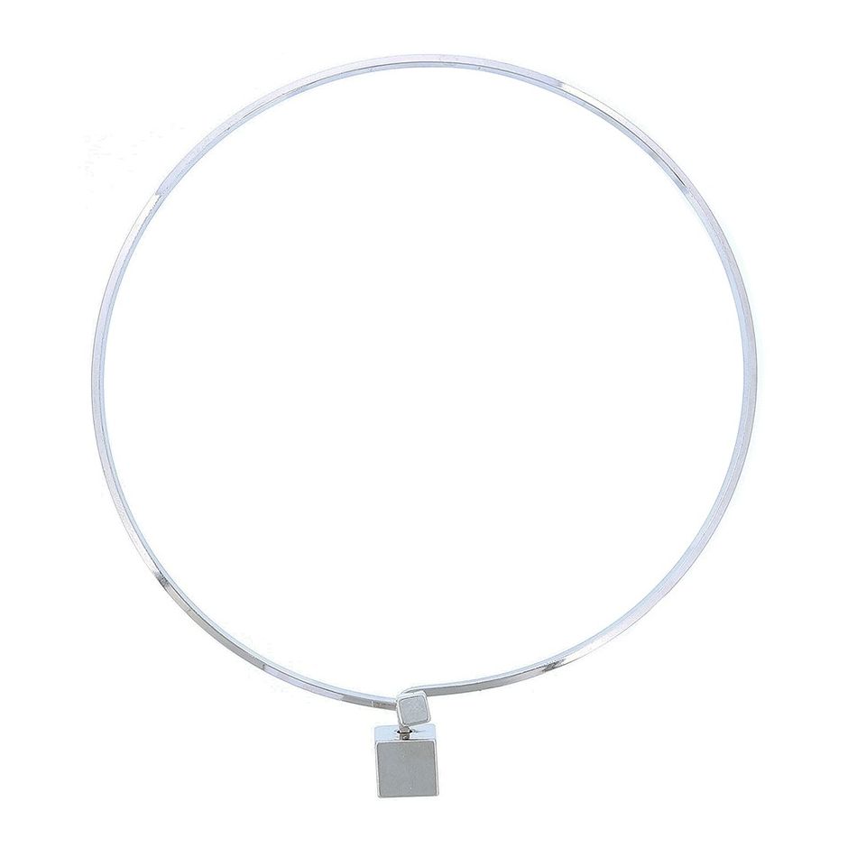 GARGANTILLA SEMIRRÍGIDA METAL MINIMALISTA