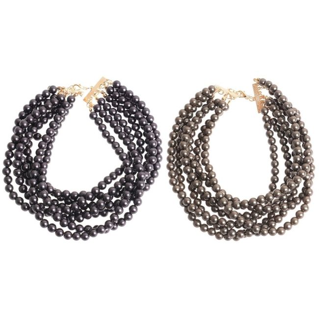 SHORT NECKLACE 7 LEVELS BALL