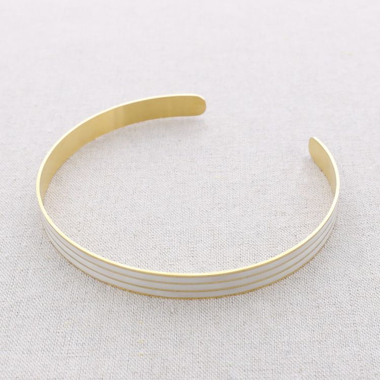 ENAMEL STRIPES STEEL CHOKER 2
