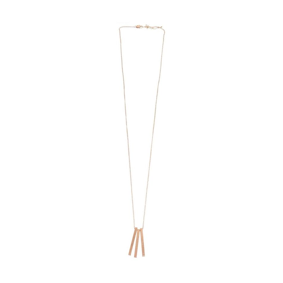 GEOMETRIC SHAPES LONG NECKLACE
