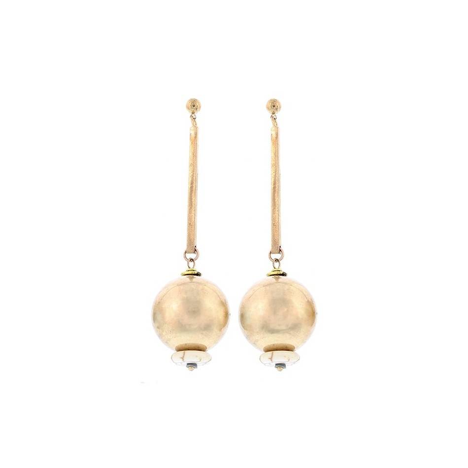 PENDIENTES COLGANTE BOLA