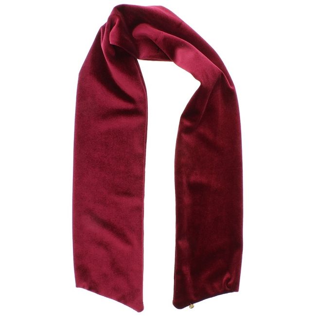 VELVET SCARF NECKLACE