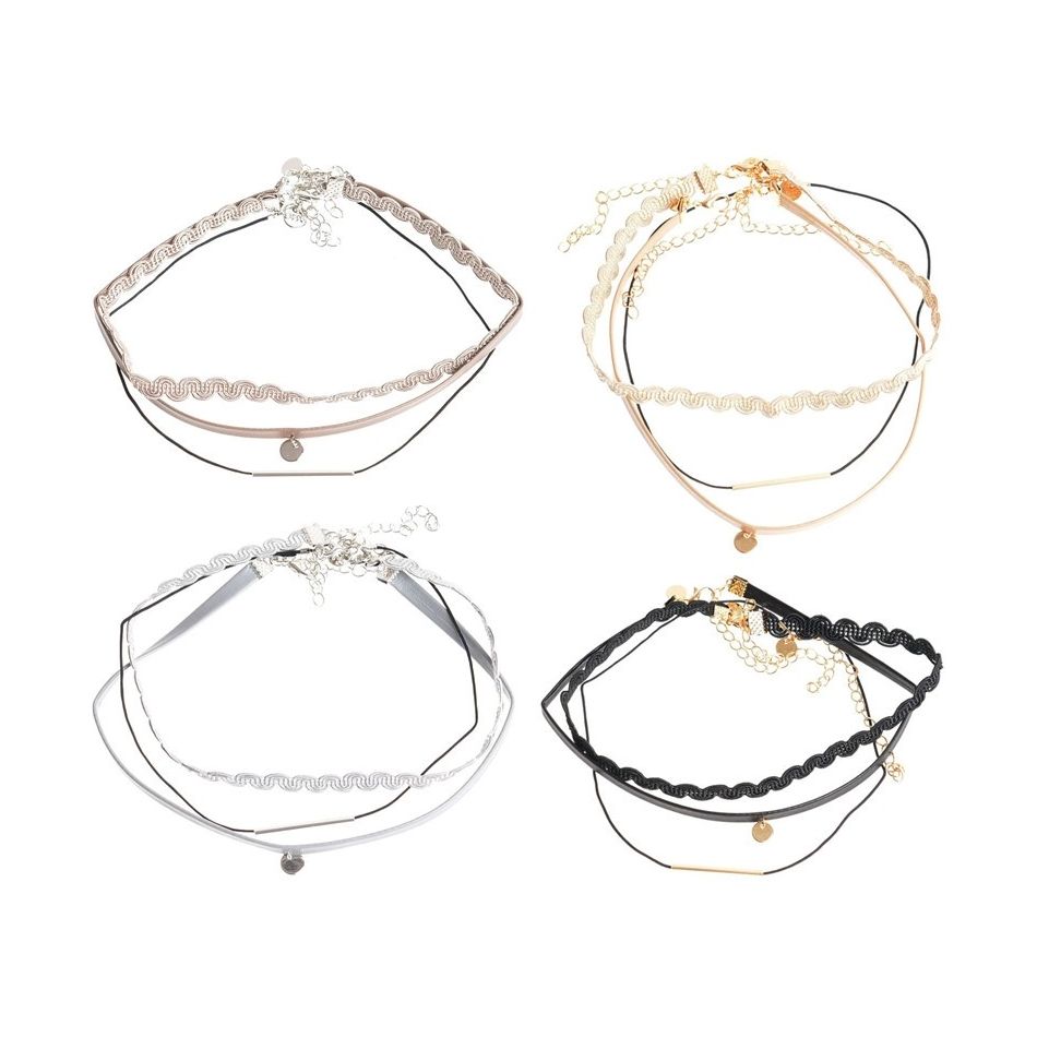 CHOKER SET TRES PIEZAS