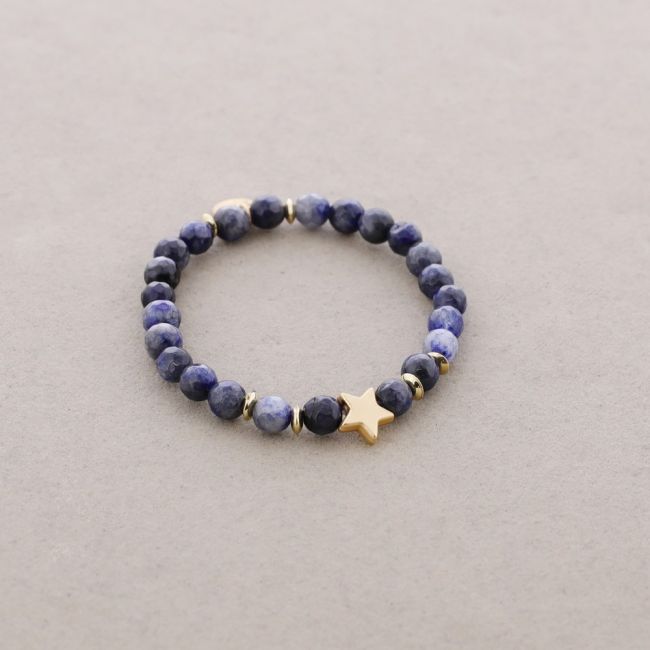 PULSERA ELÁSTICA CUENTAS PIEDRAS