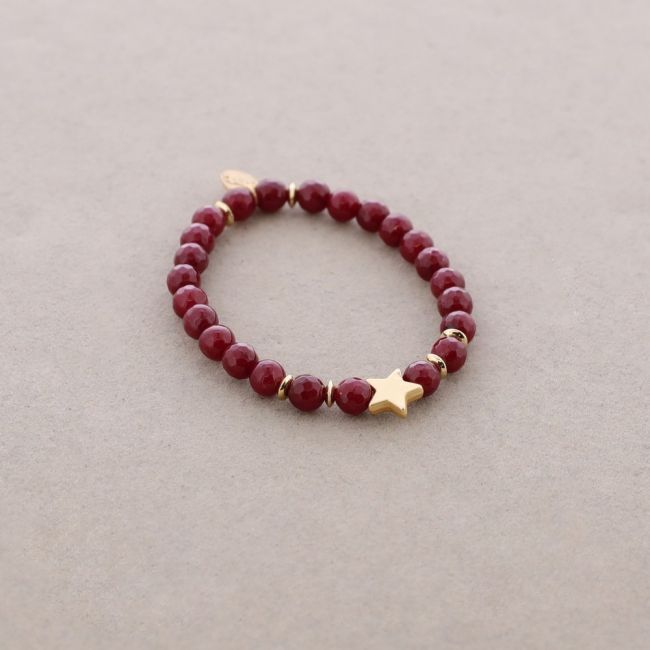 PULSERA ELÁSTICA CUENTAS PIEDRAS