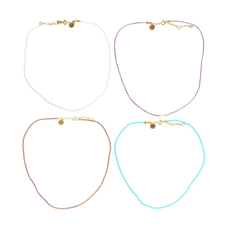 BEAD SHORT NECKLACE