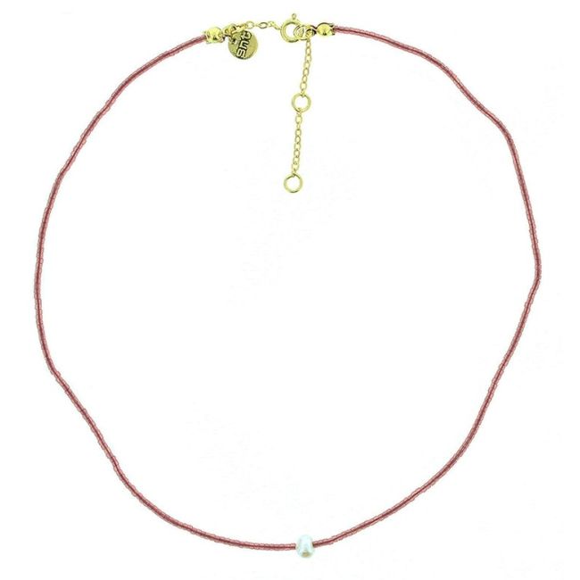 CULTIVATED PEARL BEAD SHORT NECKLACE