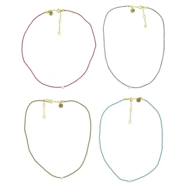 CULTIVATED PEARL BEAD SHORT NECKLACE