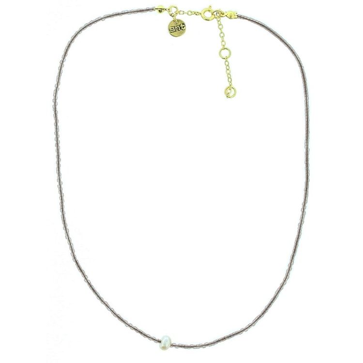 CULTIVATED PEARL BEAD SHORT NECKLACE 2