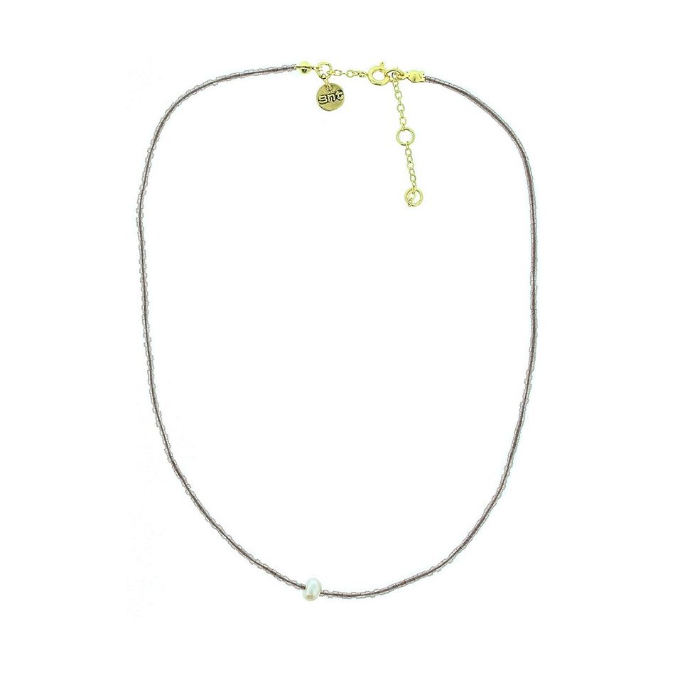 GARGANTILLA ABALORIOS PERLA CULTIVADA
