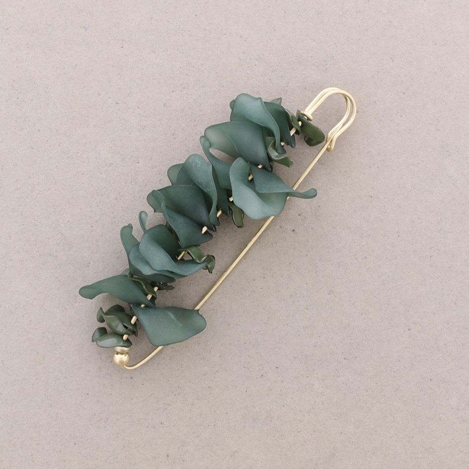 BROCHE IMPERDIBLE PÉTALOS
