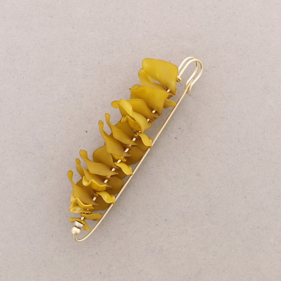 BROCHE IMPERDIBLE PÉTALOS