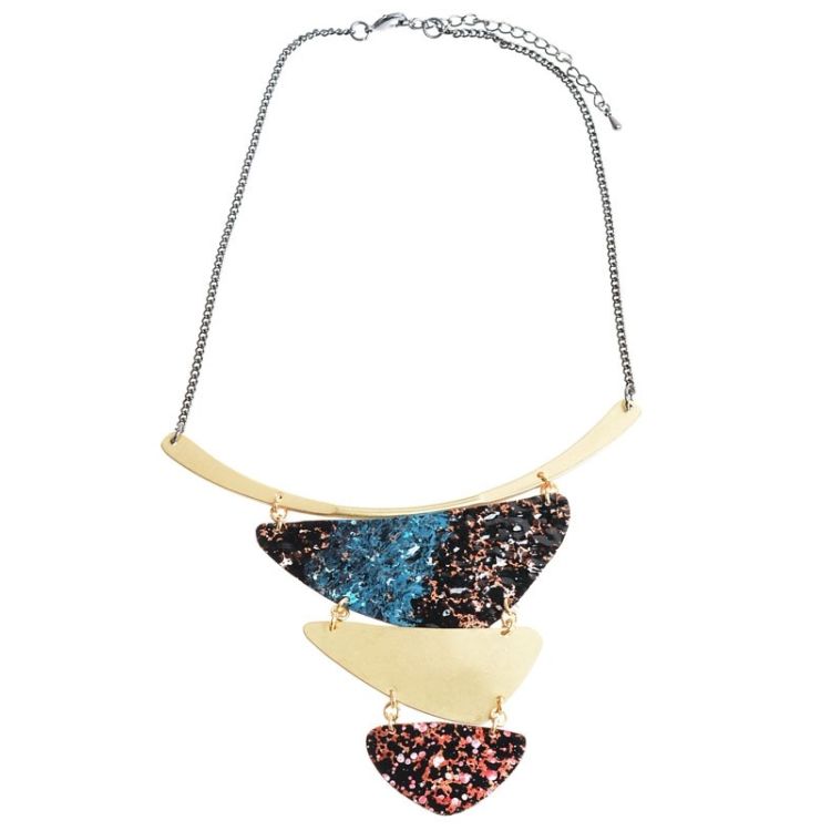 PATINA PENDANTS LONG NECKLACE 2