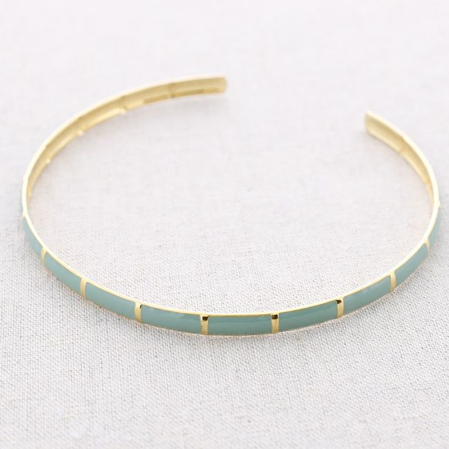 CHOKER ACERO ESMALTE