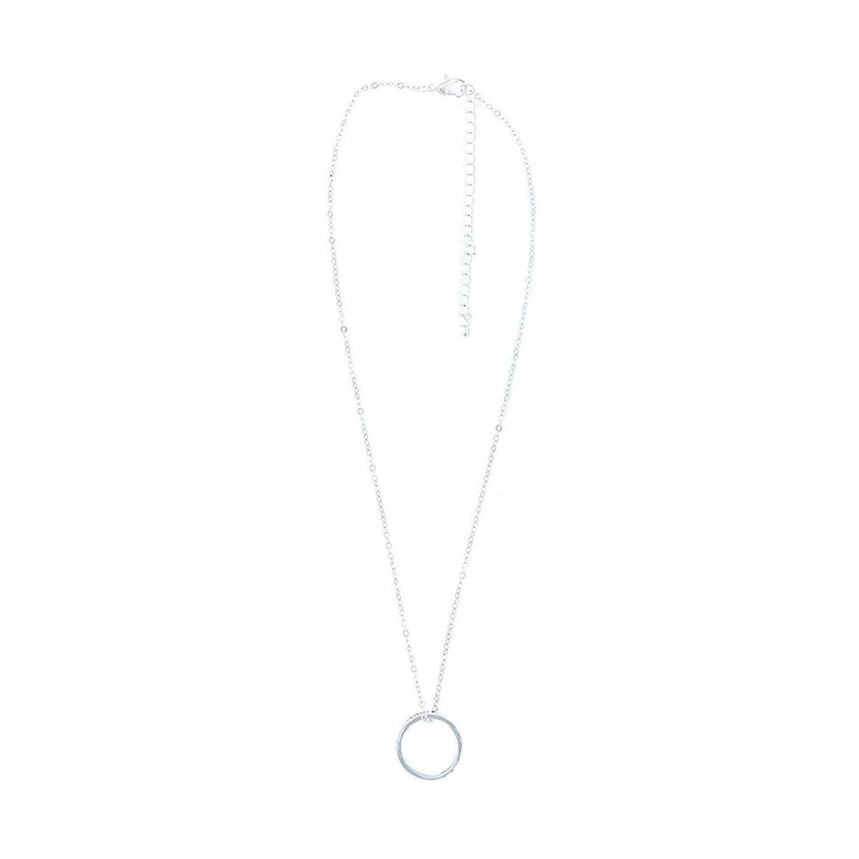 METAL RING SHORT NECKLACE