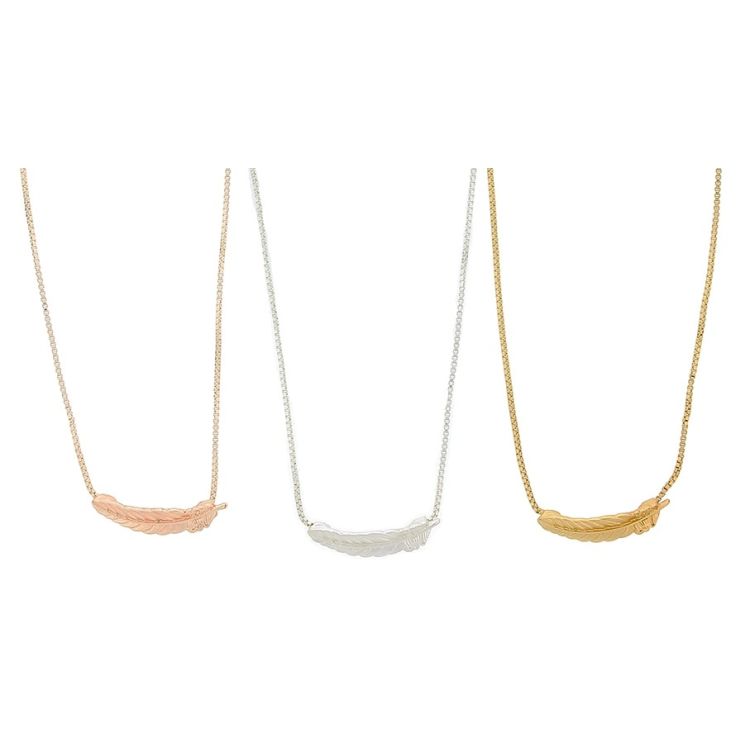 METAL LEAF SHORT NECKLACE 2