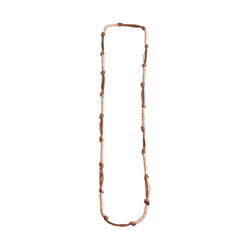 LONG NECKLACE WITH METAL RINGS