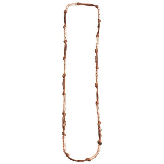 LONG NECKLACE WITH METAL RINGS