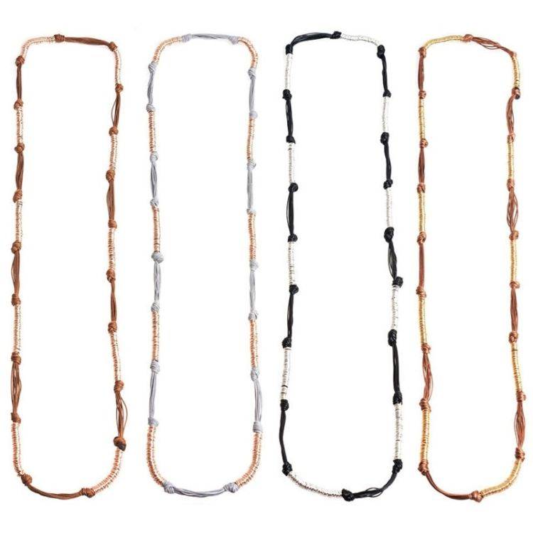 COLLAR LARGO ANILLAS METAL 2