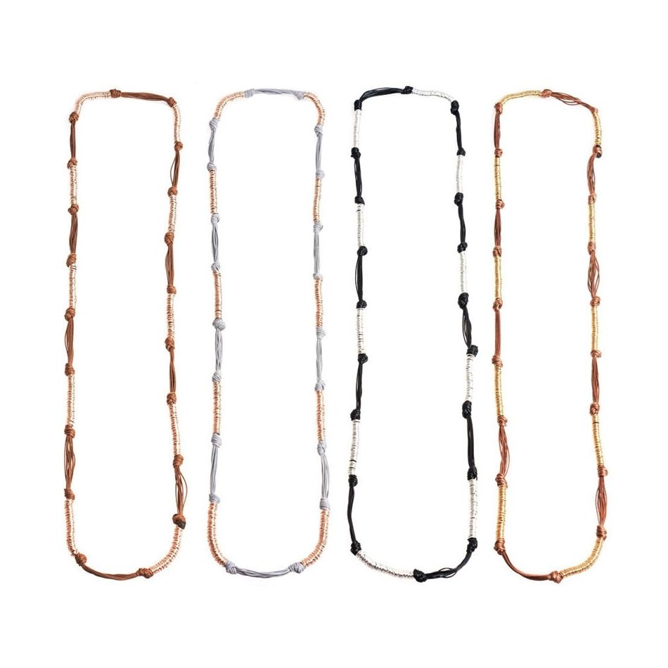 LONG NECKLACE WITH METAL RINGS