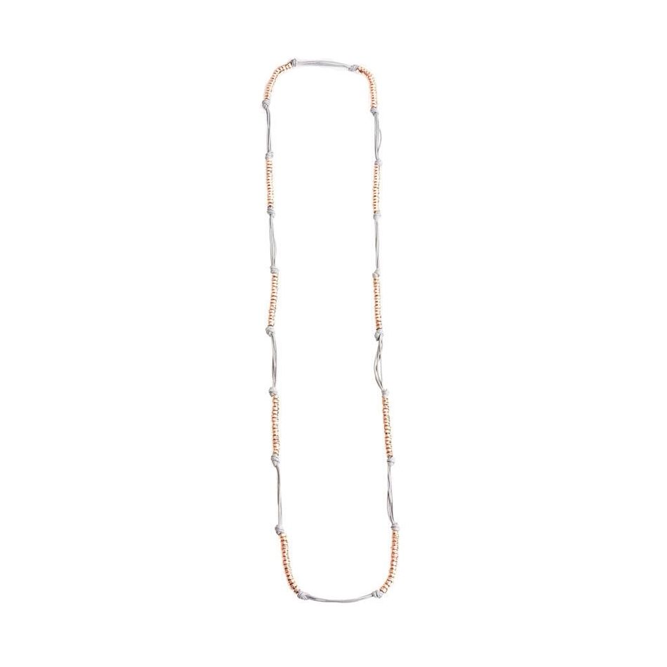 LONG NECKLACE WITH METAL RINGS