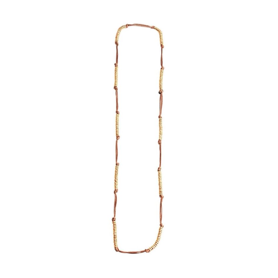 LONG NECKLACE WITH METAL RINGS