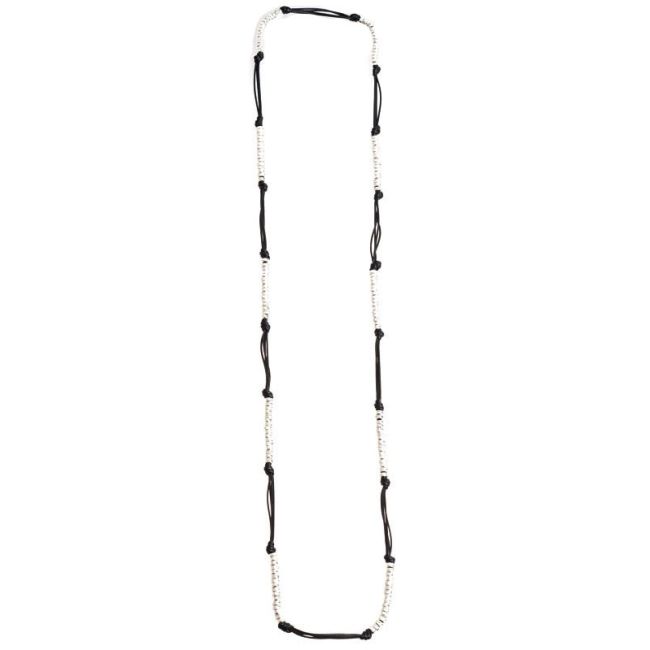 LONG NECKLACE WITH METAL RINGS