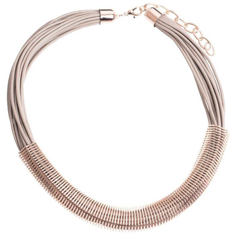 METAL WIRE SHORT NECKLACE