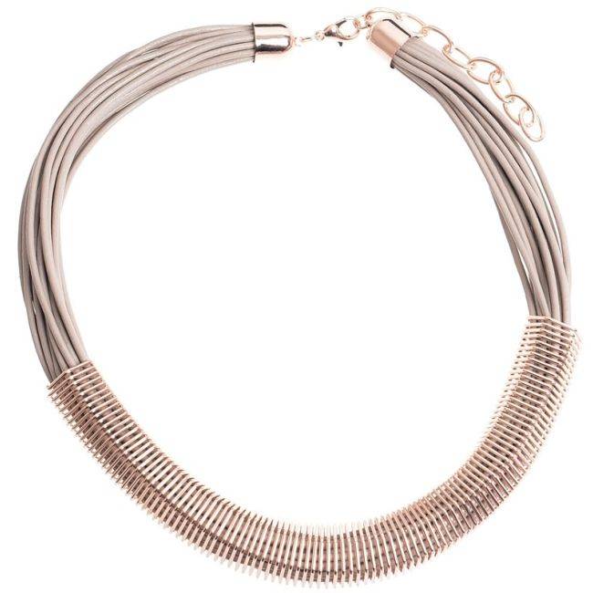 METAL WIRE SHORT NECKLACE