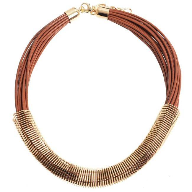 METAL WIRE SHORT NECKLACE