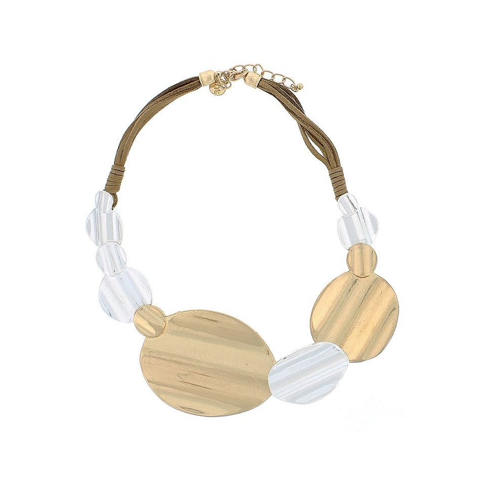 GEOMETRIC SHAPES SHORT NECKLACE
