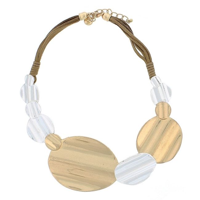 GEOMETRIC SHAPES SHORT NECKLACE