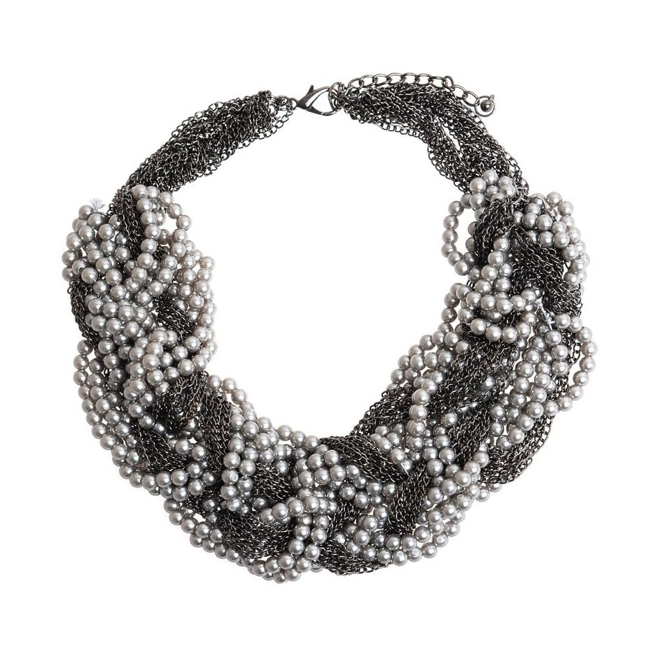 GARGANTILLA METAL PERLAS