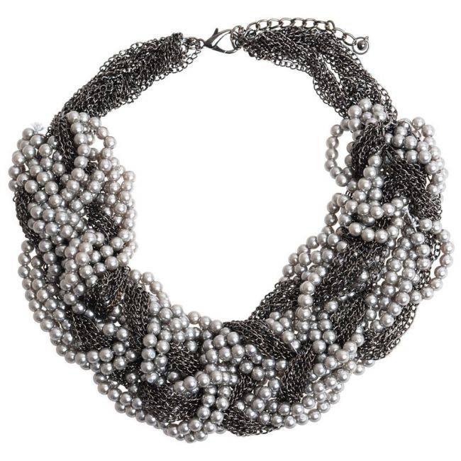GARGANTILLA METAL PERLAS