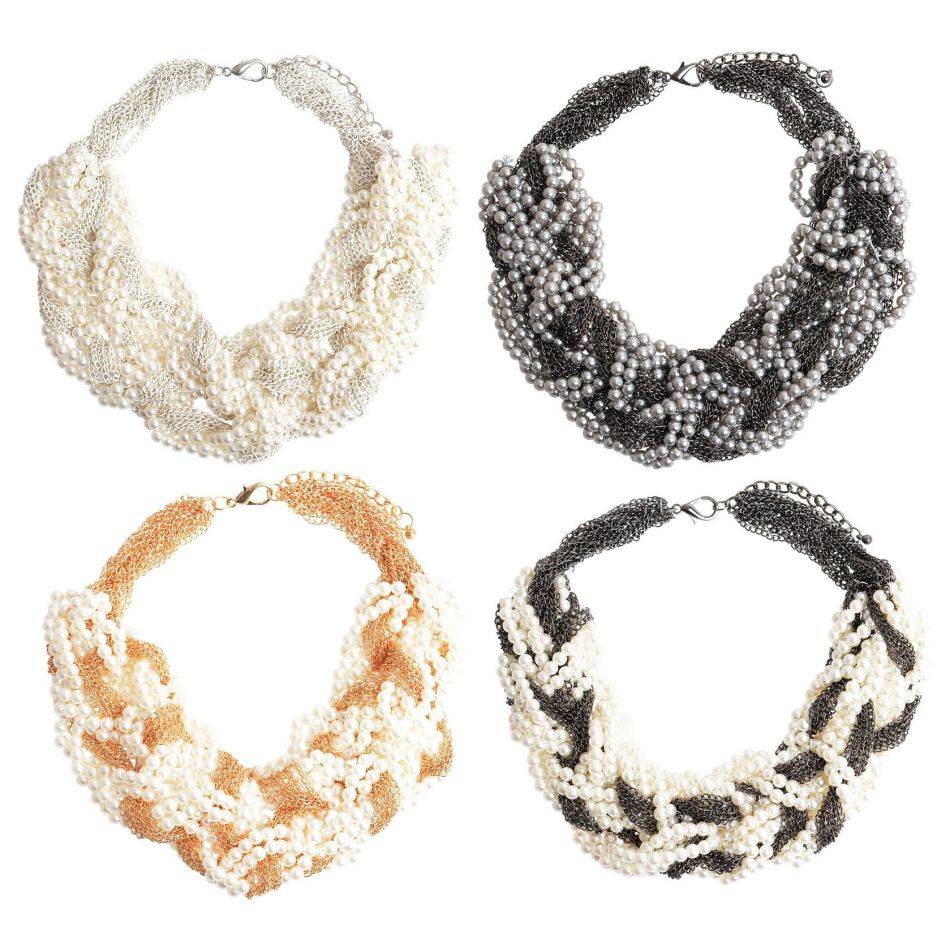 GARGANTILLA METAL PERLAS