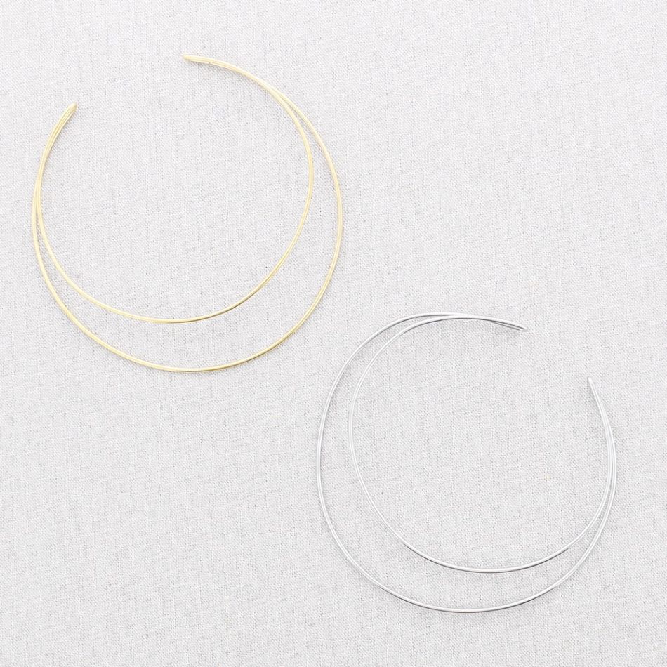 DOUBLE IRREGULAR STRIP ADJUSTABLE STEEL CHOKER