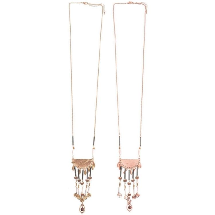 COLLAR LARGO COLGANTES CUENTAS 2